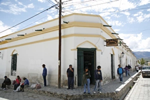 Street scene in Cachi, Salta Province, Argentina, South America