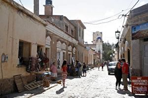 Quebrada De Humahuaca Prints: Street scene in Humahuaca, Quebrada de Humahuaca, Jujuy Province, Argentina, South America