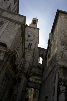 Split Prints: Street in Split, Croatia, Europe