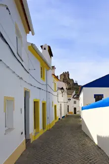 Alentejo Prints: Streets in Alegrete, a dramatic Portuguese medieval hill-top village near Portalegre