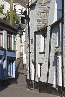 Back streets in Looe, Cornwall, England, United Kingdom, Europe