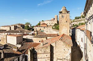 Trujillo Prints: The streets of Trujillo, Caceres, Extremadura, Spain, Europe