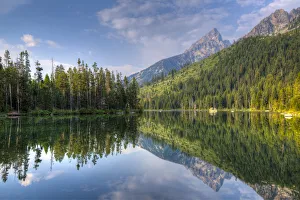 Rocky Mountains Prints: String Lake, Grand Teton National Park, Wyoming, USA