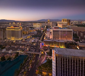 Images Dated 15th November 2008: The Strip, Las Vegas, Nevada, United States of America, North America