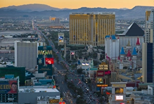 Images Dated 15th November 2008: The Strip, Las Vegas, Nevada, United States of America, North America