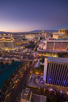 Images Dated 15th November 2008: The Strip, Las Vegas, Nevada, United States of America, North America