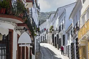 Railings Prints: Out for a stroll in Zahara de la Sierra