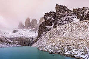 Stunning scenery of Glacial Lakes in Patagonia, Chile, South America