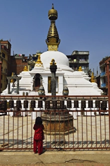 Bagmati Prints: Stupa at Patan, UNESCO World Heritage Site