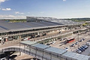 Stuttgart Prints: Stuttgart Airport, Stuttgart, Baden Wurttemberg, Germany, Europe