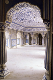 Stylized foral motif
