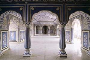 Stylized foral motif