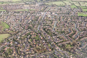 Urban Sprawl Prints: Suburban houses in the Midlands, England, United Kingdom, Europe