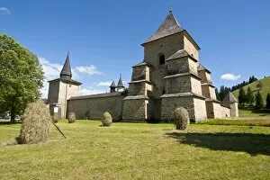 Images Dated 20th June 2008: Sucevita Monastery, Bucovina, UNESCO World Heritage Site, Romania, Europe