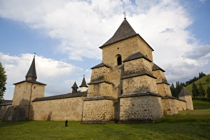 Images Dated 16th June 2009: Sucevita Monastery, UNESCO World Heritage Site, Bucovina, Romania, Europe