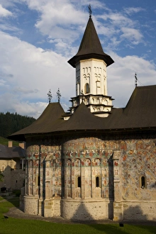 Images Dated 16th June 2009: Sucevita Monastery, UNESCO World Heritage Site, Bucovina, Romania, Europe