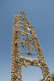 Images Dated 22nd April 2008: A suchil, a religious offering, Botanical Gardens, San Miguel de Allende (San Miguel)