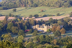Cotswolds Prints: Sudeley Castle in autumn, Winchcombe, Cotswolds, Gloucestershire, England, United Kingdom