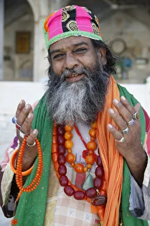 Portrait Prints: Sufi, Ajmer Sharif Dargah, Rajasthan, India, Asia
