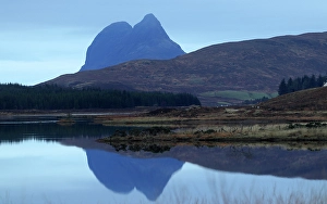 Assynt Prints: Suilven, Assynt, Sutherland, Highlands, Scotland, United Kingdom
