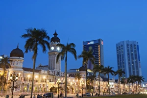 Images Dated 4th September 2009: Sultan Abdul Samad Building and Dayabumi complex, Merdeka Square, Kuala Lumpur