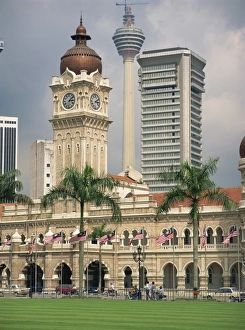 Sultan Abdul Samad Building and the KL Tower in