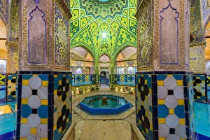 Support Prints: Sultan Amir Ahmad Bathhouse, Kashan, Isfahan Province, Islamic Republic of Iran, Middle
