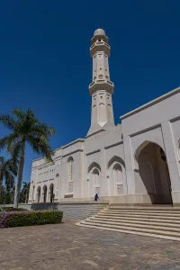 Hedge Prints: Sultan Qaboos Mosque, Salalah, Oman, Middle East