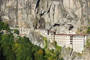 Asia Minor Prints: Sumela Monastery, Greek Orthodox Monastery of the Virgin Mary