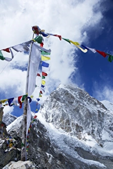 Solukhumbu District Prints: Summit of Kala Patthar looking to Pumo Ri