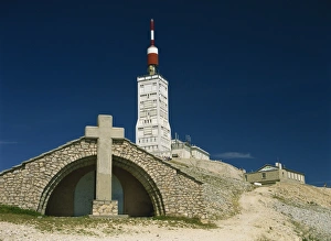 The summit of Mont Ventoux in Vaucluse, Provence, France, Europe
