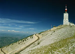 Provence Prints: The summit of Mont Ventoux in Vaucluse, Provence, France, Europe
