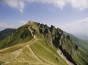 Massif Central Prints: Summit of Puy de Sancy, Puy de Dome, Park Naturel Regional des Volcans d Auvergne