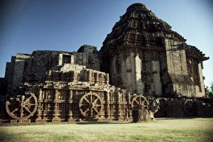 Sun Temple Prints: Sun Temple dedicated to the Hindu sun god Surya