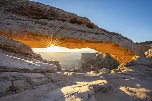 Moab Prints: Sunburst at Mesa Arch, Canyonlands National Park, Utah, United States of America