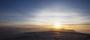 Sri Pada Prints: Sunrise from Adams Peak (Sri Pada), Sri Lanka, Asia