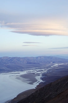 Look Out Prints: Sunrise over Badwater and the Panamint Range from Dantes View