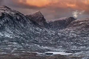 Expansive Prints: Sunrise over Beinn Tarsuinn, Sgurr an Fhidhleir and Lochan Dubha