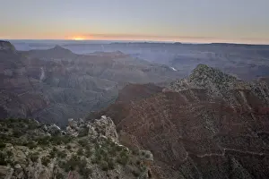 North Rim Prints: Sunrise at Cape Royal, North Rim, Grand Canyon National Park, UNESCO World Heritage Site