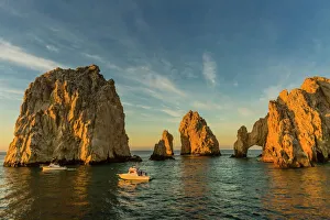 Coastal Features Prints: Sunrise with fishing boats at Lands End