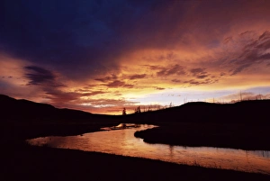Daybreak Prints: Sunrise over the Gibbon River