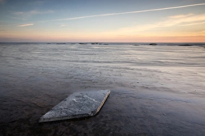 Saltwick Bay Prints: Sunrise, Saltwick Bay, Yorkshire, England, United Kingdom, Europe