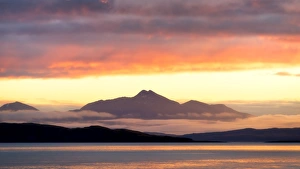 Moody Sky Prints: Sunrise in Scotland, United Kingdom, Europe