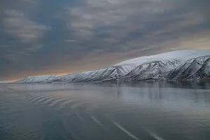 Nature Lovers Prints: Sunset over Axel Heiberg island, Nunavut, Canadian Arctic, Canada, North America