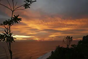 Bali Prints: Sunset in Bali, Bali, Indonesia, Southeast Asia, Asia