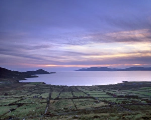 County Kerry Prints: Sunset over Ballinskelligs Bay