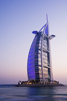 Sunset, Burj Al Arab Hotel