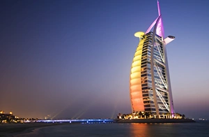 Sunset, Burj Al Arab Hotel