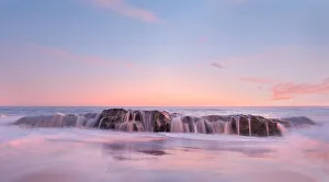 Western Australia Prints: Sunset, Burns Beach, Western Australia, Australia, Pacific