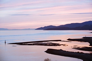 Inlet Prints: Sunset over Burrard Inlet and the Strait of Georgia, Vancouver, British Columbia